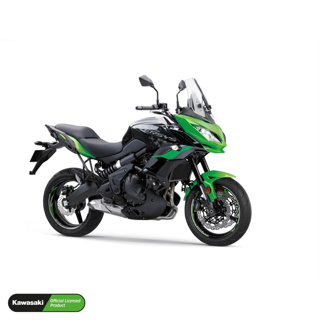 Kawasaki Razor schwarz Komplett Set Versys Premium Wheelsticker geteilt