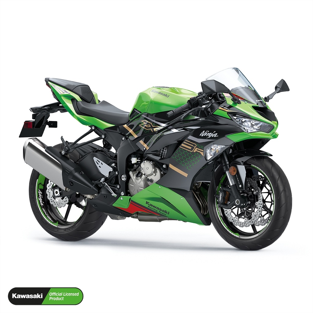 Kawasaki NINJA ZX-6R Felgenaufkleber geteilt Design Dots