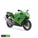 Kawasaki ZX-9R Felgenaufkleber geteilt Design Fifty Fifty V1