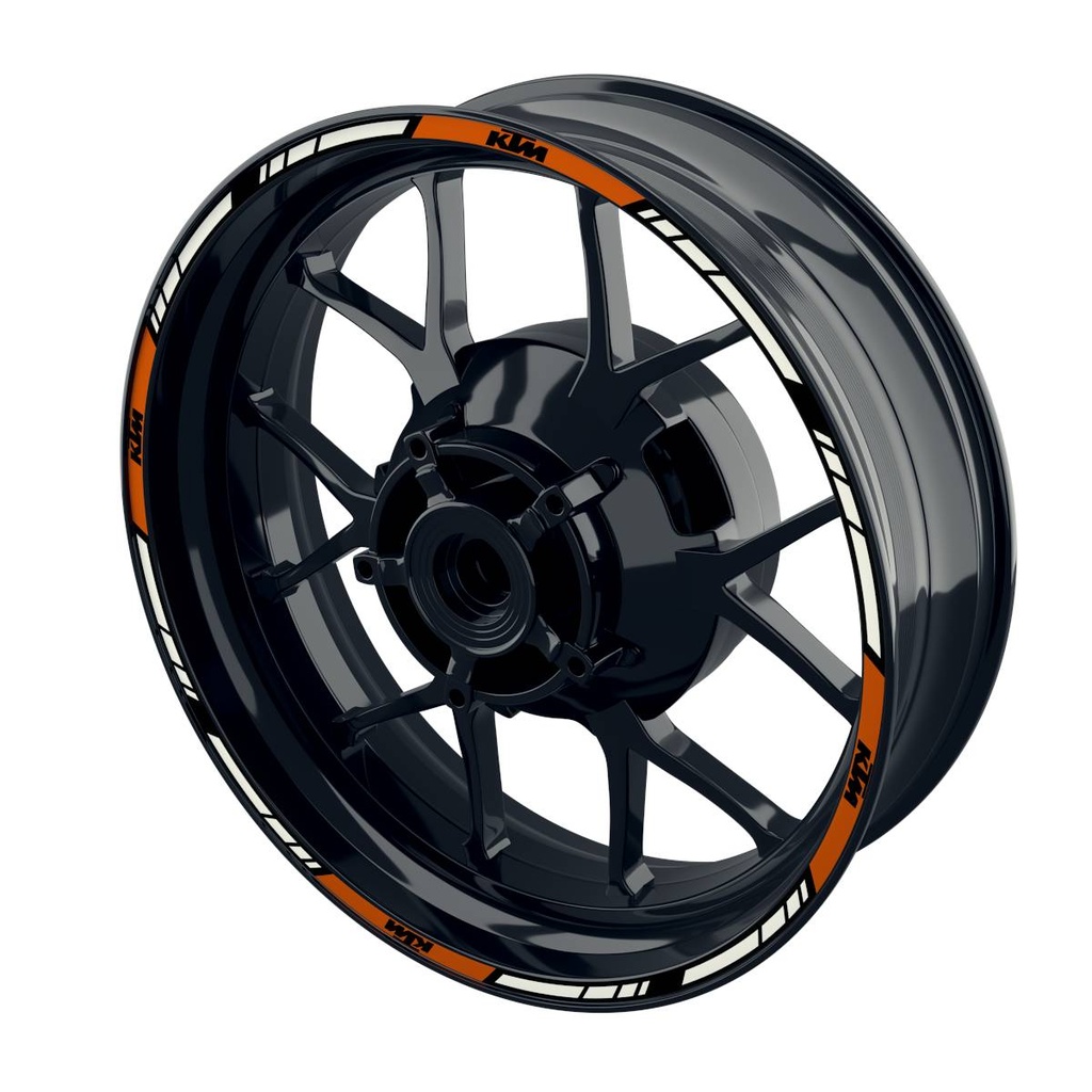 KTM Felgenrandaufkleber V1 Bild 2