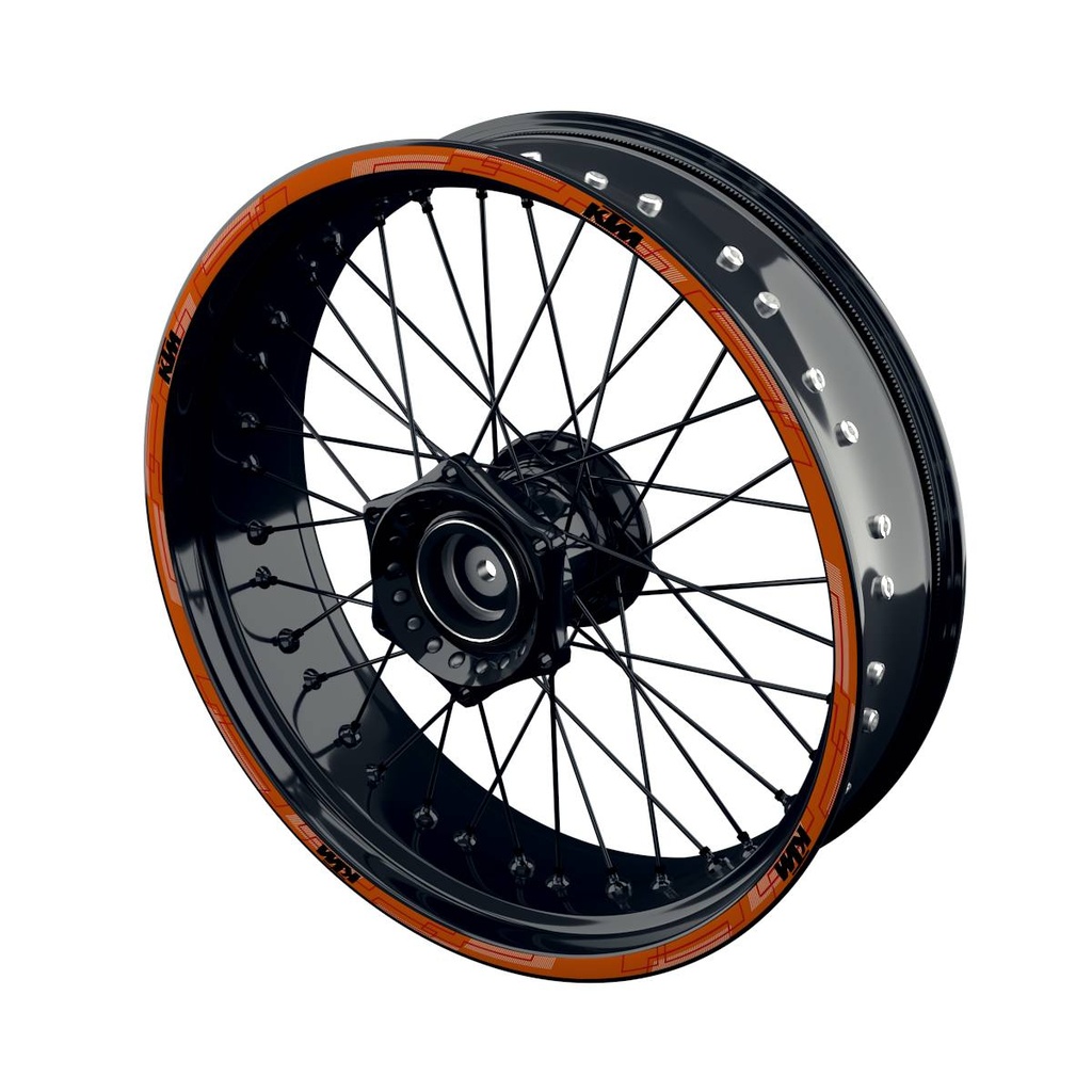 KTM Felgenrandaufkleber V4 Bild 3