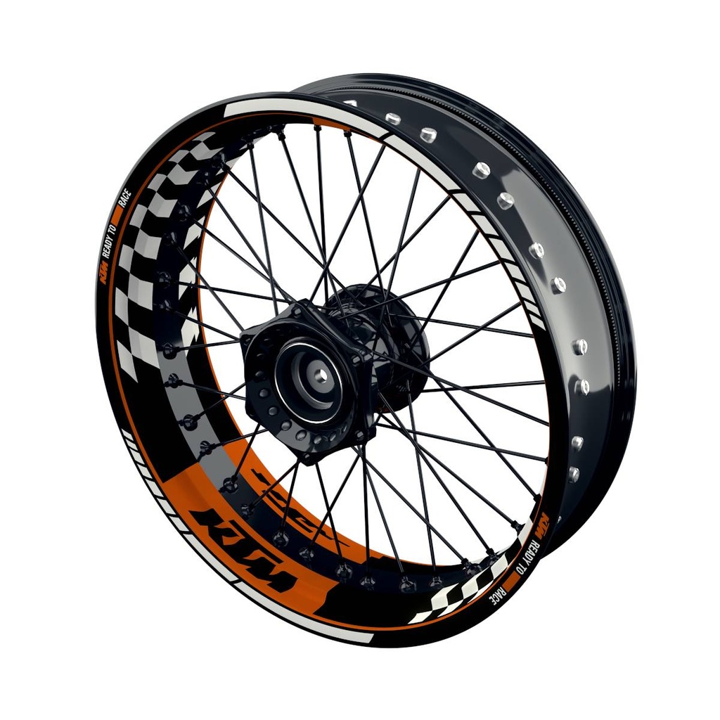 KTM Felgenaufkleber premium Grid Bild 3