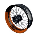 KTM Felgenaufkleber premium Halb halb orange Bild 3