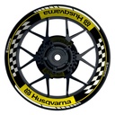 Husqvarna Felgenaufkleber premium Grid