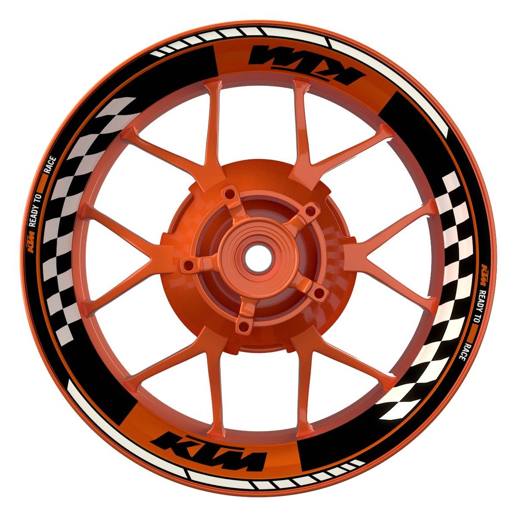 KTM Felgenaufkleber premium Grid