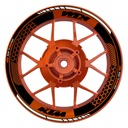 KTM Felgenaufkleber premium Hexagon