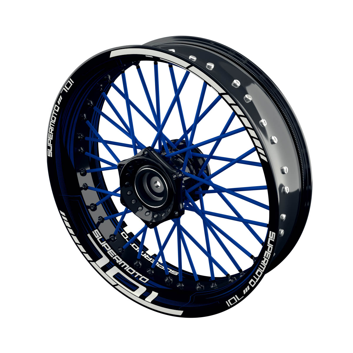 Rim Decals for Husqvarna 701 - Design Saw S inkl. Spokes