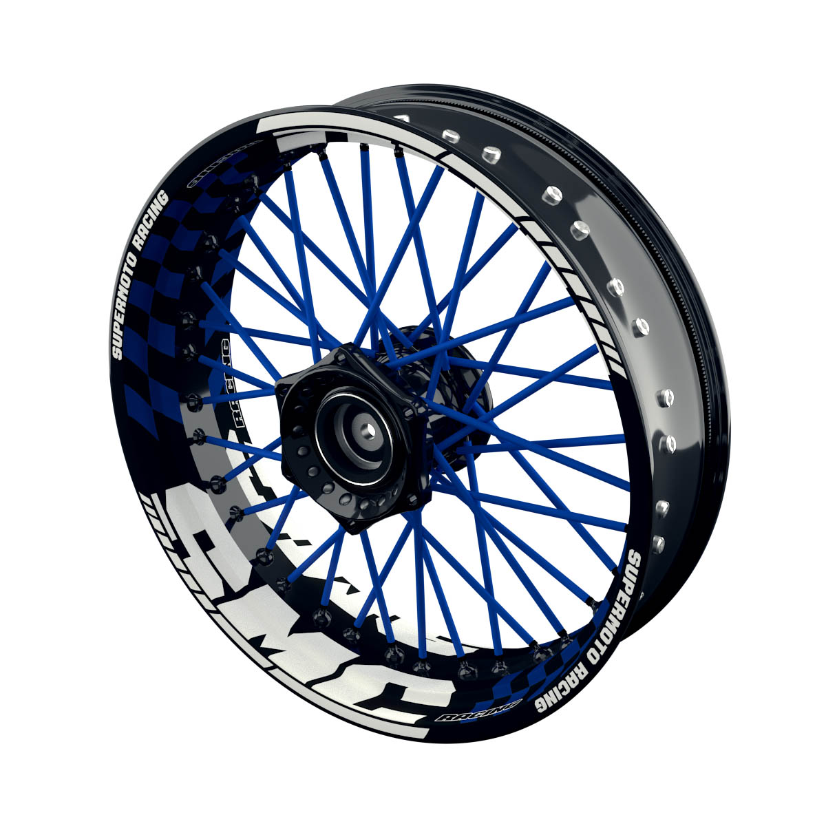 SMC - Rim Decals Design GRID S  inkl. Spokes