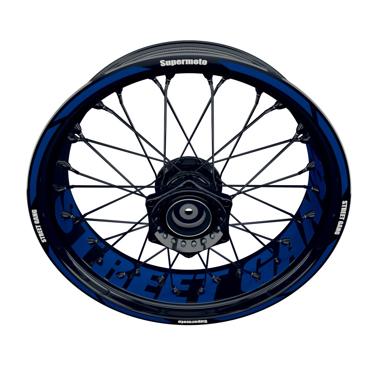 StreetGang Rim Decals Supermoto