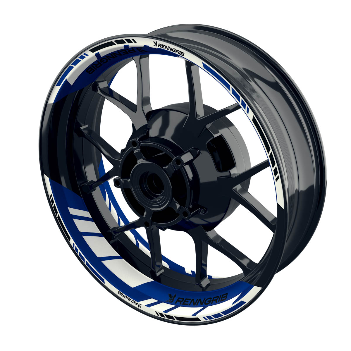 Renngrib Design GRID2 V1 Rim Decals Premium splitted