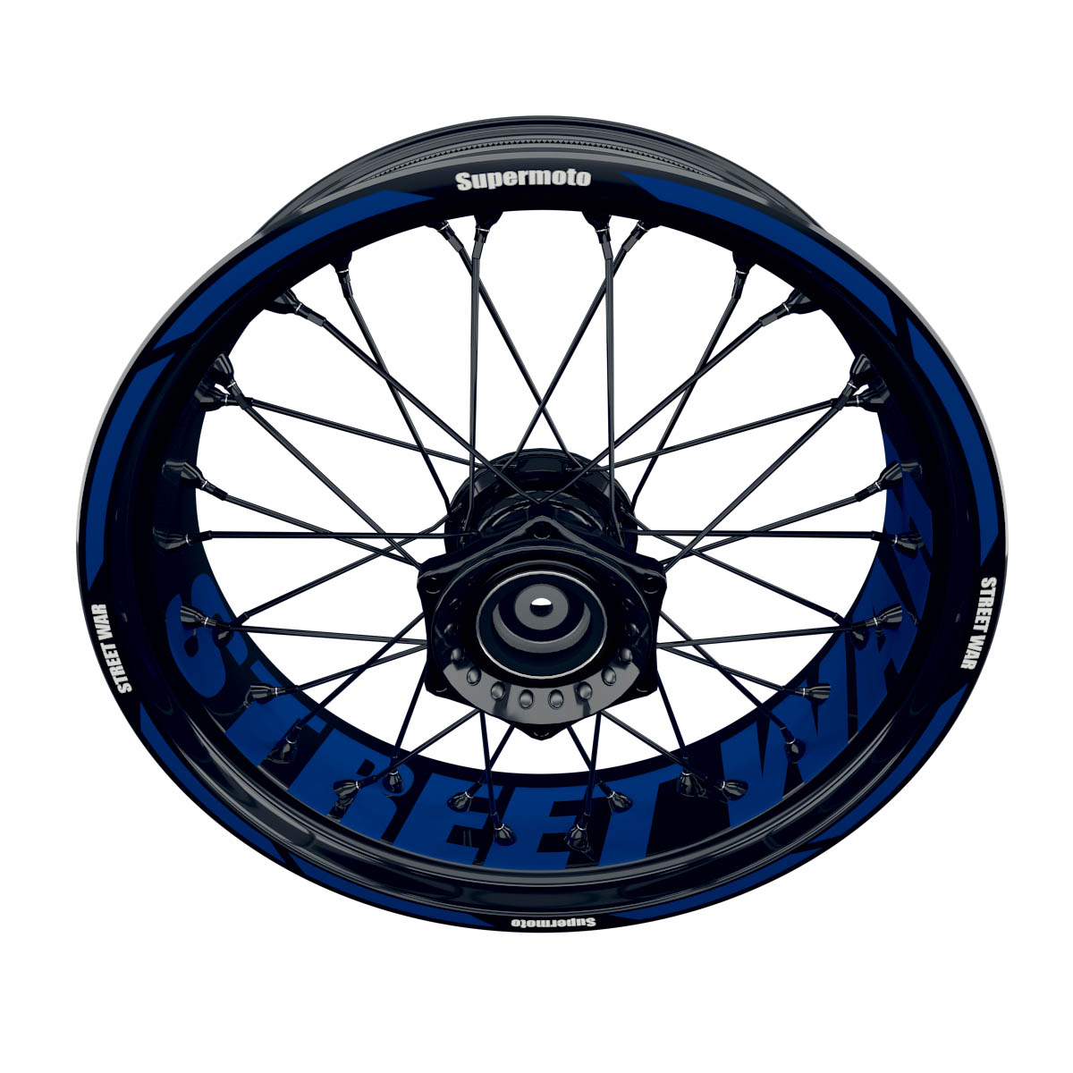 StreetWar Rim Decals Supermoto