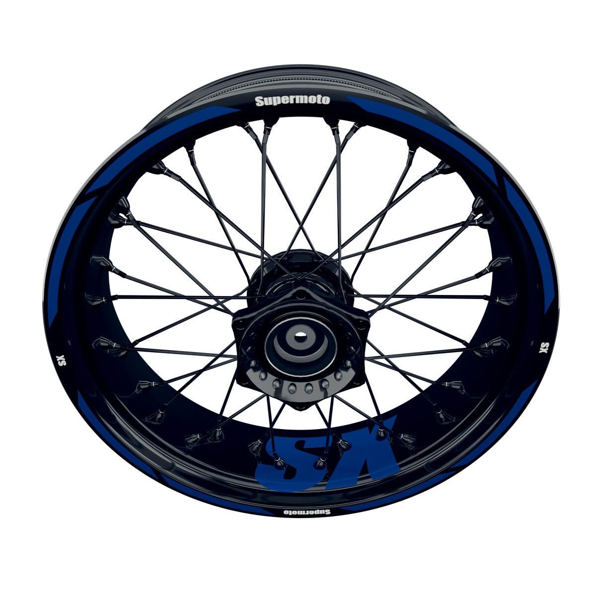 SX Rim Decals Supermoto