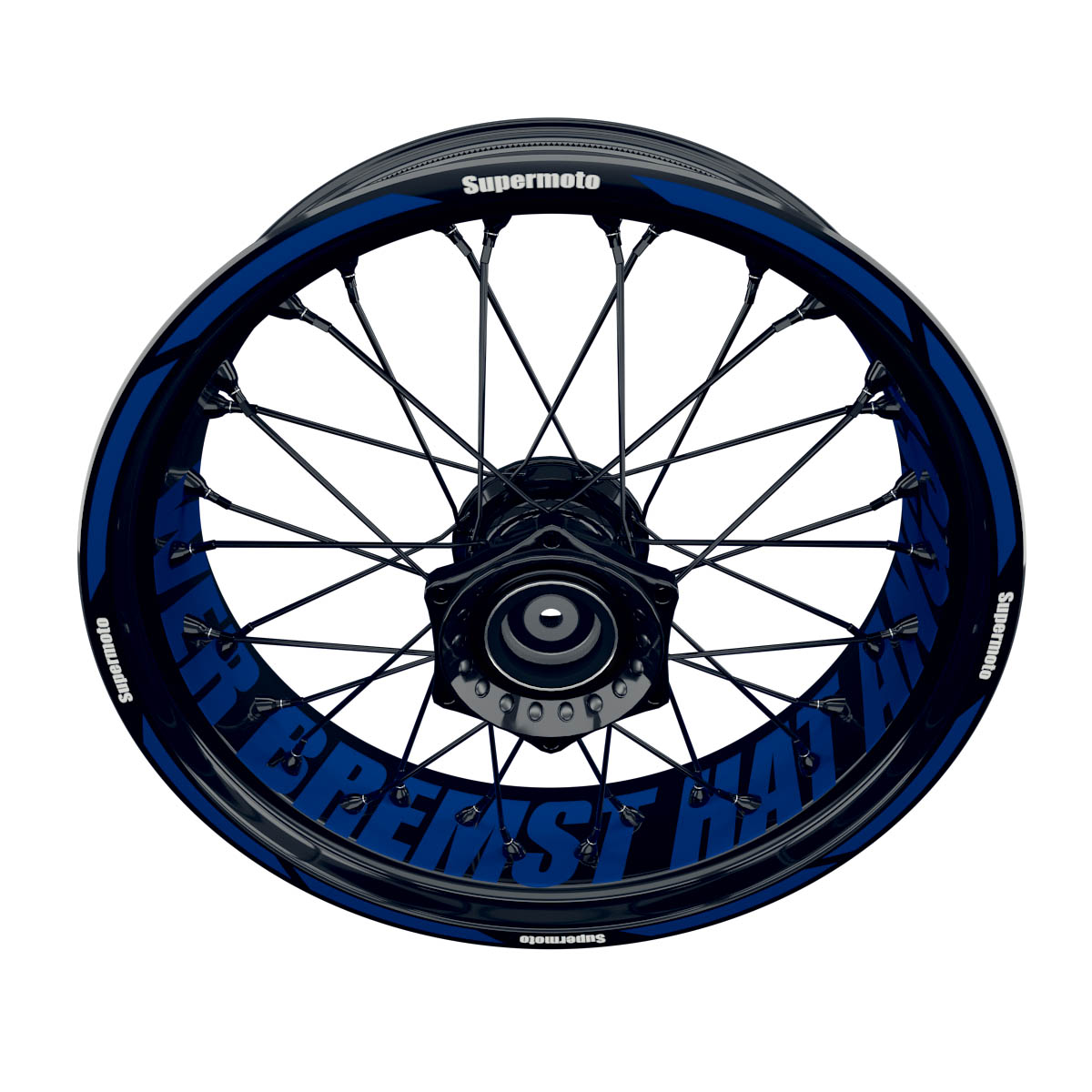 WBHA Rim Decals Supermoto