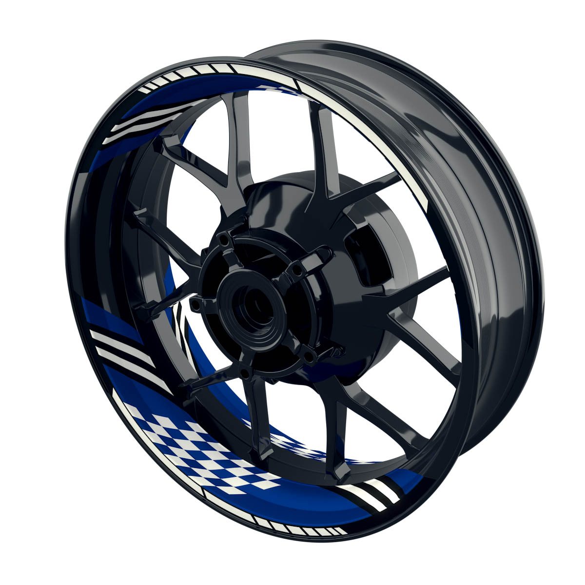 RACING V4 Rim Decals Premium splitted