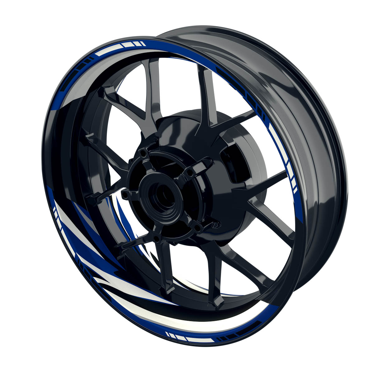 RACING V6 Rim Decals Premium splitted