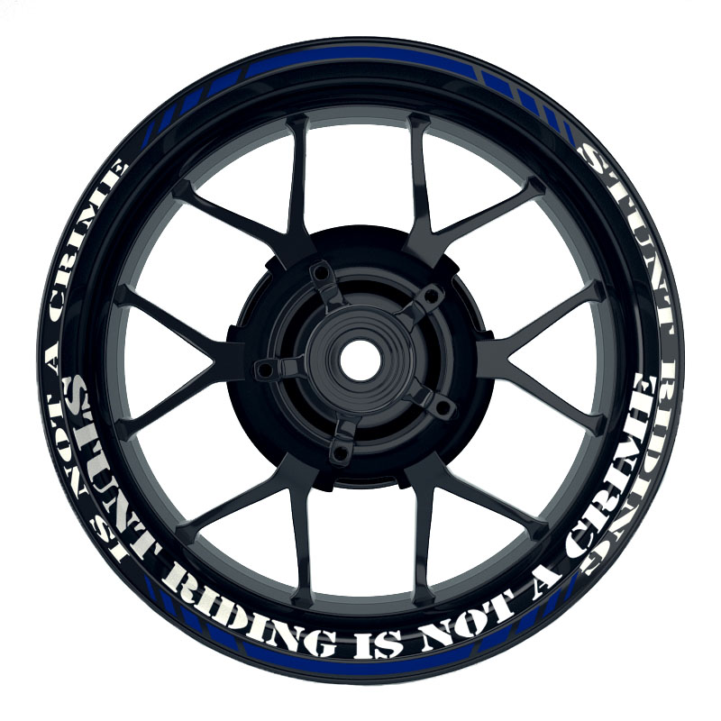 Felgenrandaufkleber V8 B Wheelsticker