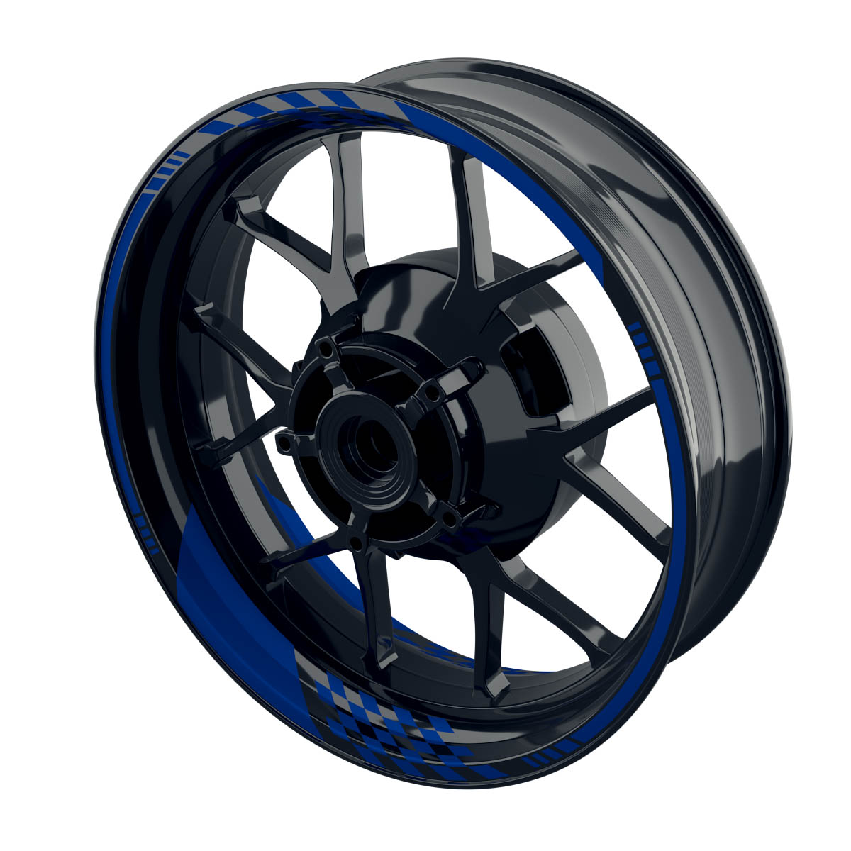 RACING V3 Design Rim Decals Standart