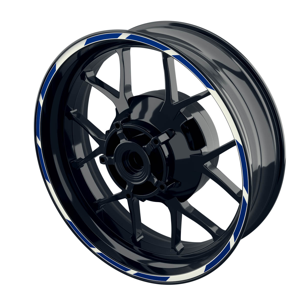 V2 W Rim Stripes für Motorrad