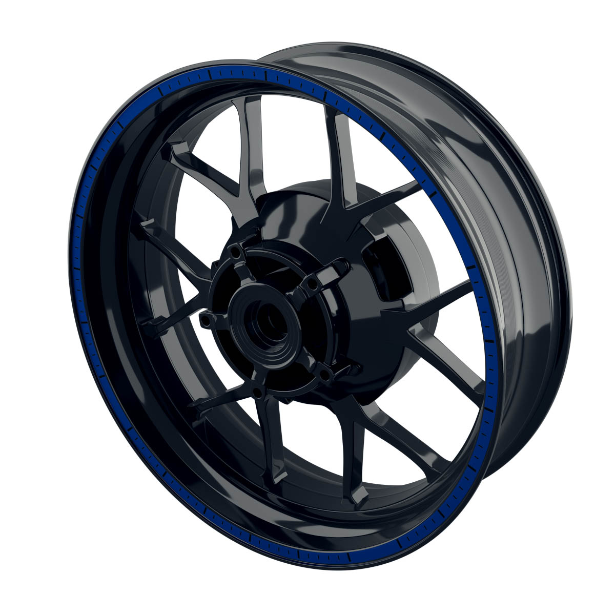 V4 W Rim Stripes für Motorrad