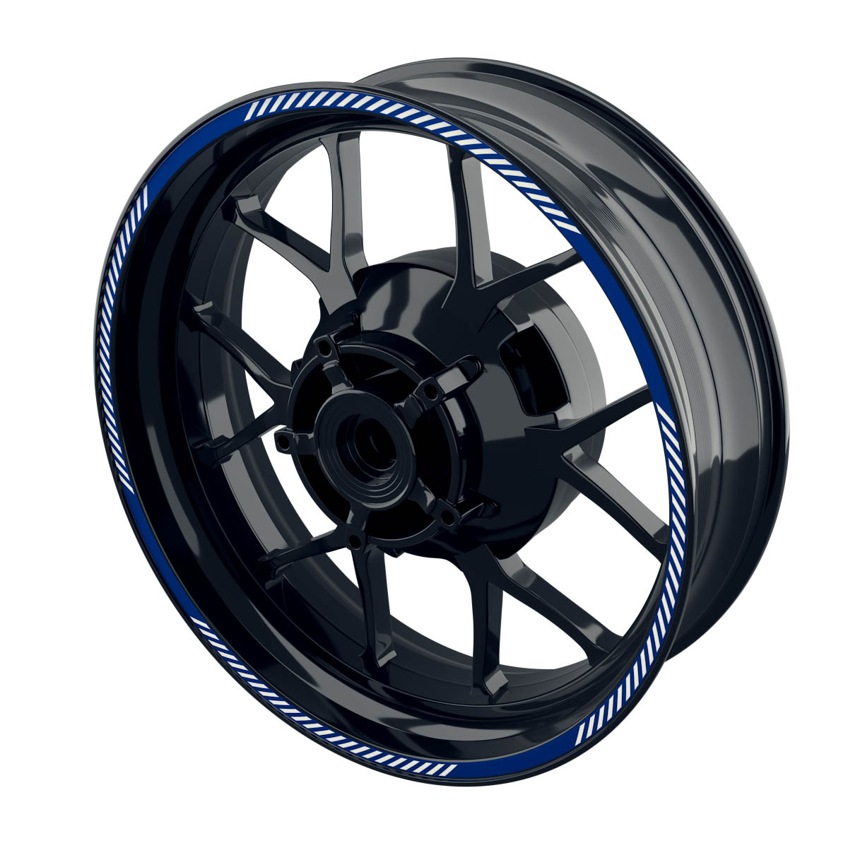 V6 W Rim Stripes für Motorrad