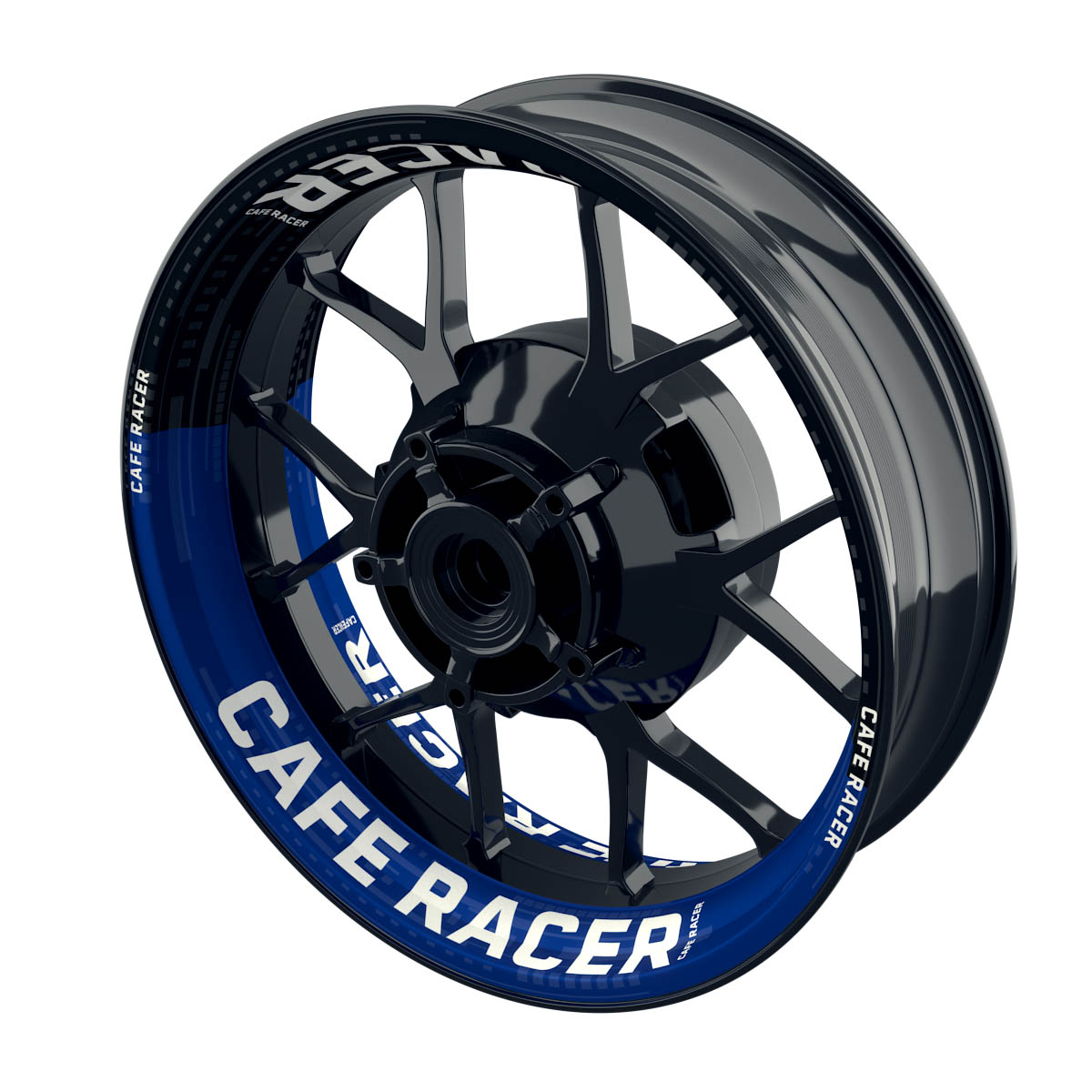 Cafe Racer V1 Rim Decals Premium