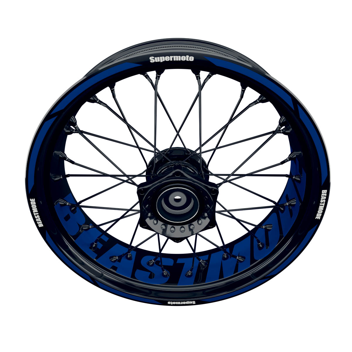 Beastmode Rim Decals Supermoto