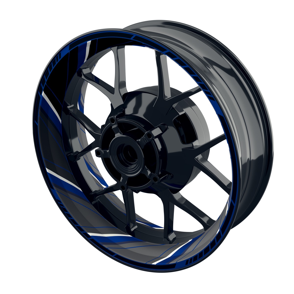 Felgenaufkleber RACING V4 Premium geteilt Wheelsticker