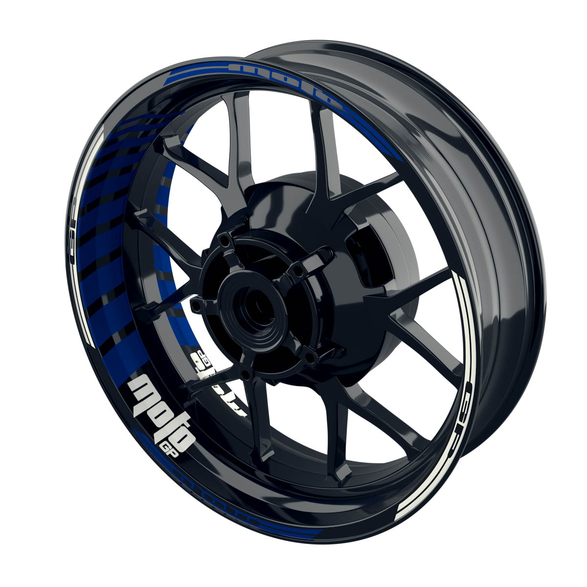 Moto GP Streifen Design Rim Decals Standart