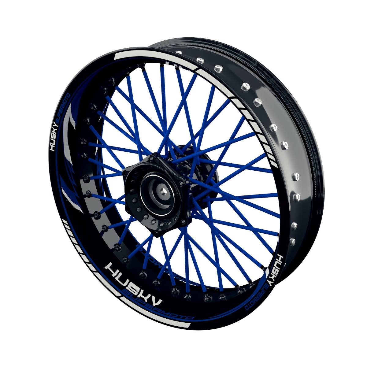 Rim Decals for Husqvarna Husky Supermoto Razor Wheelsticker Premium