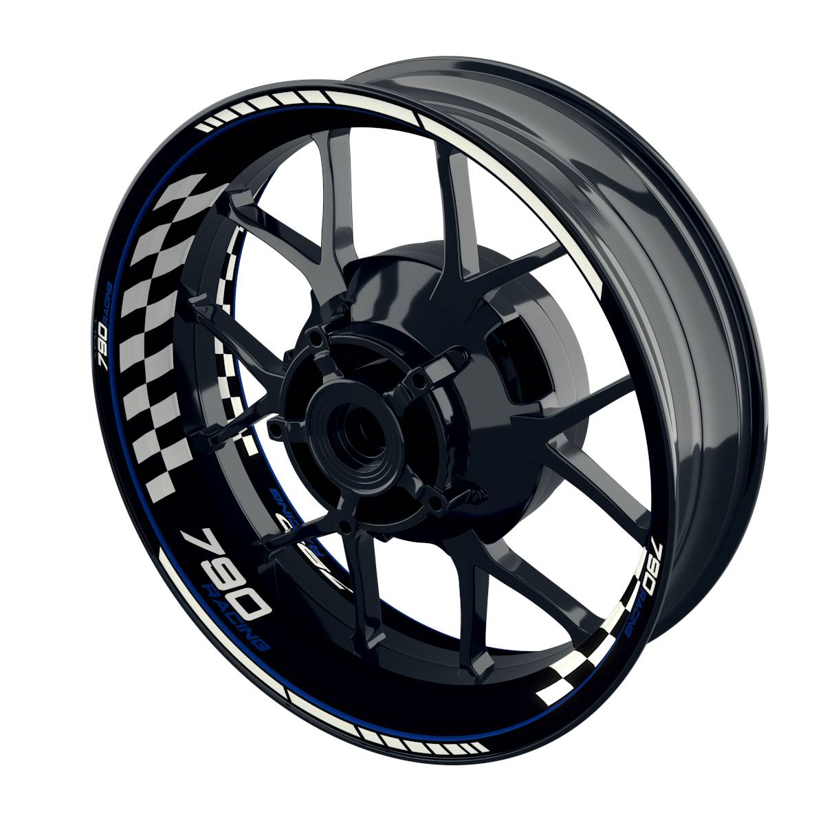 Felgenaufkleber KTM 790 Duke Grid Wheelsticker Premium