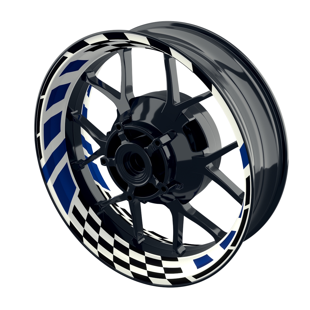 Felgenaufkleber RACE weiss Wheelsticker Premium