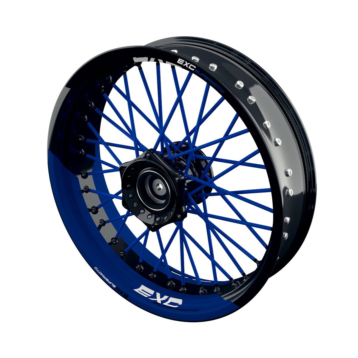 Felgenaufkleber KTM SMC Supermoto SAW Premium geteilt Wheelsticker