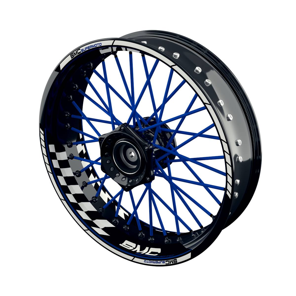 SMC Supermoto GRID Rim Decals Wheelsticker Premium splitted