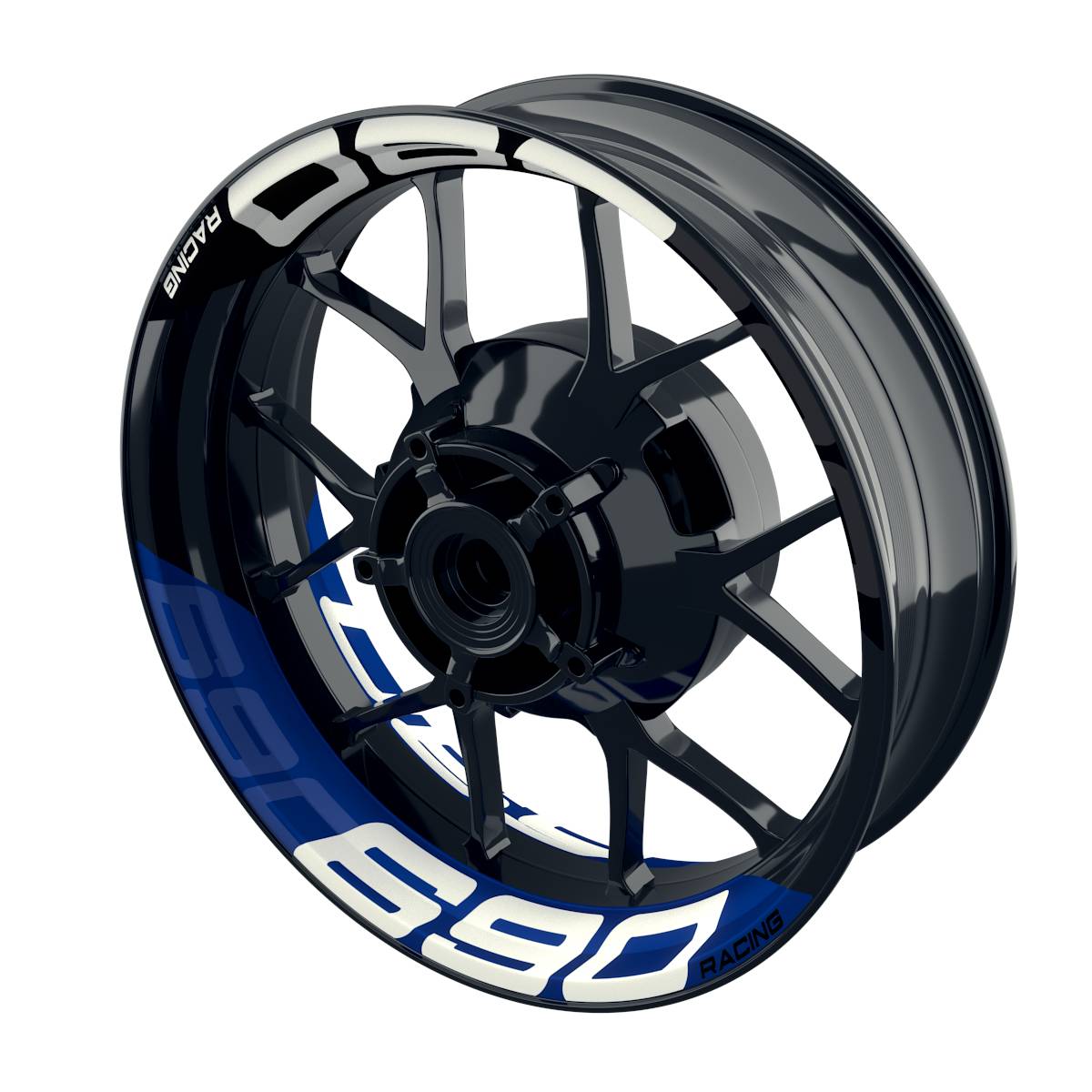 Felgenaufkleber für Husqvarna 701 Supermoto Hexagon Premium Wheelsticker