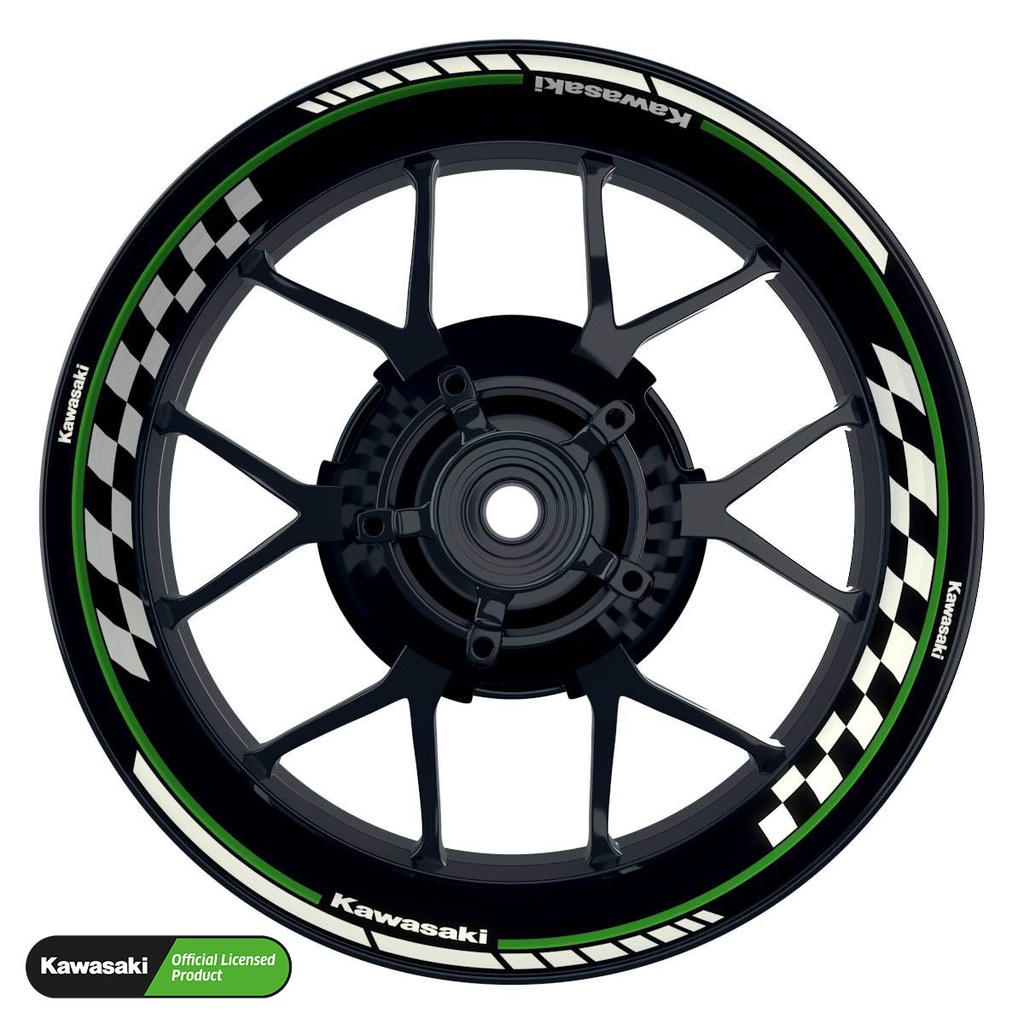 Kawasaki Rim Decals Design Grid