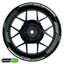 Kawasaki Rim Decals Design Hexagon