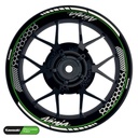 Kawasaki Ninja Rim Decals Design Hexagon