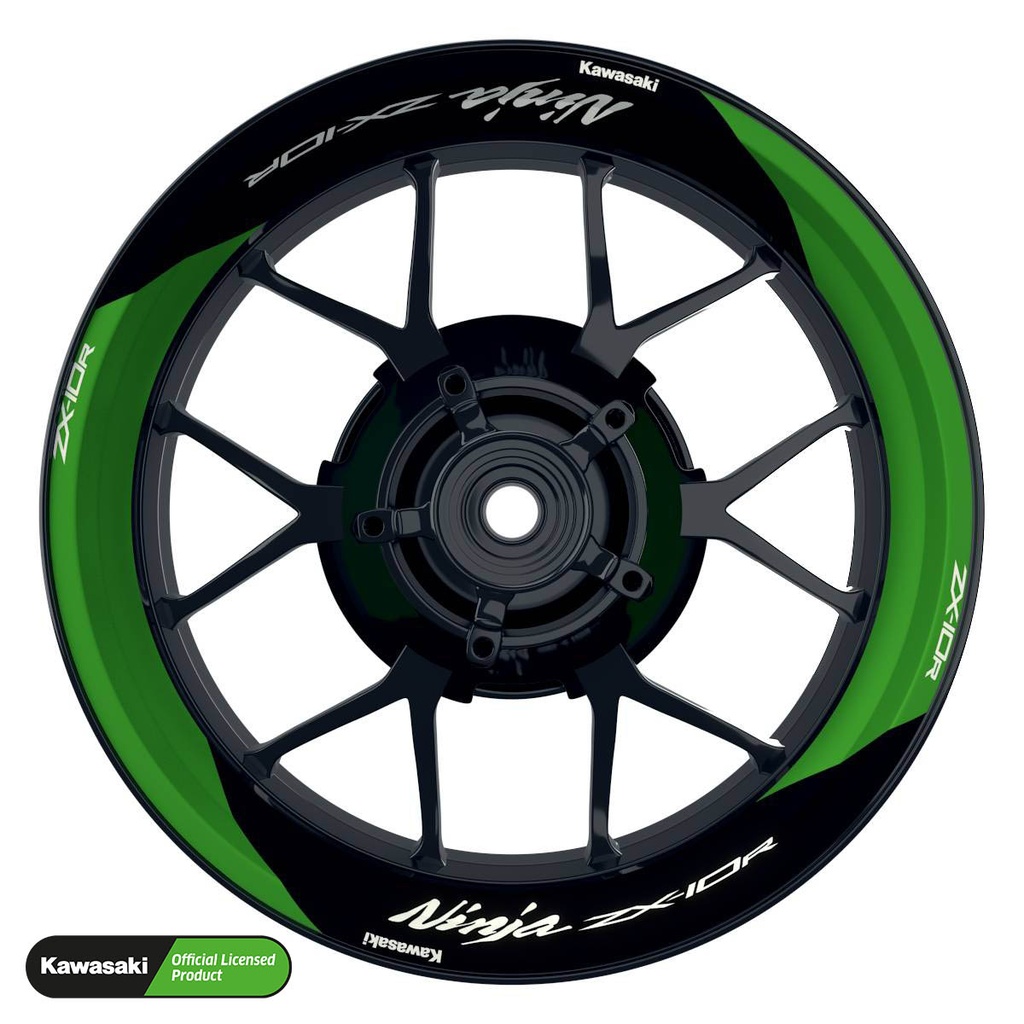 Kawasaki Ninja ZX-10R Rim Decals Design Saber