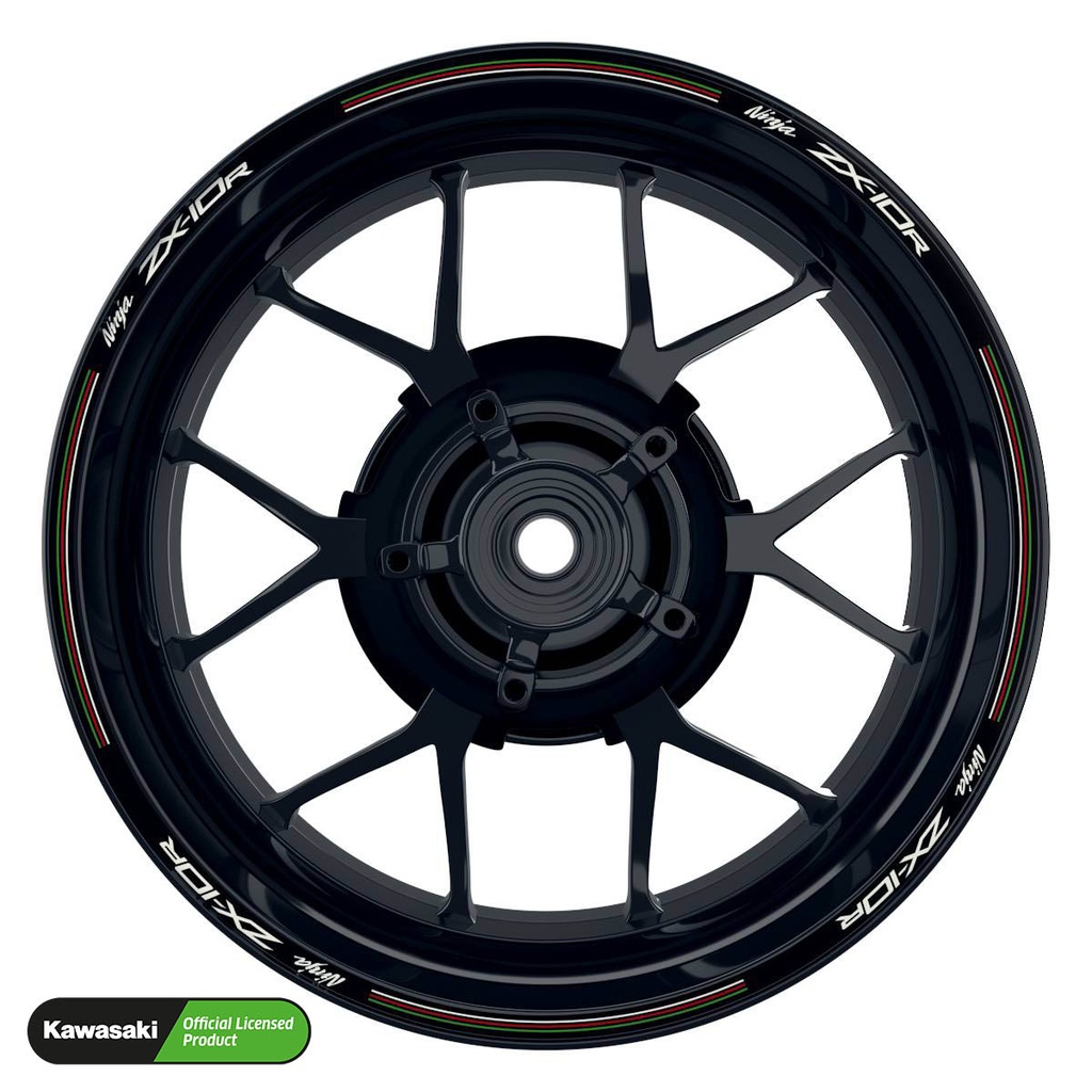 Kawasaki Ninja ZX-10R Rim Stripes Design V3