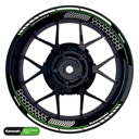 Kawasaki Rim Decals splitted Design Hexagon