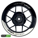 Kawasaki ZX-10R Rim Decals splitted Design Fifty Fifty V2