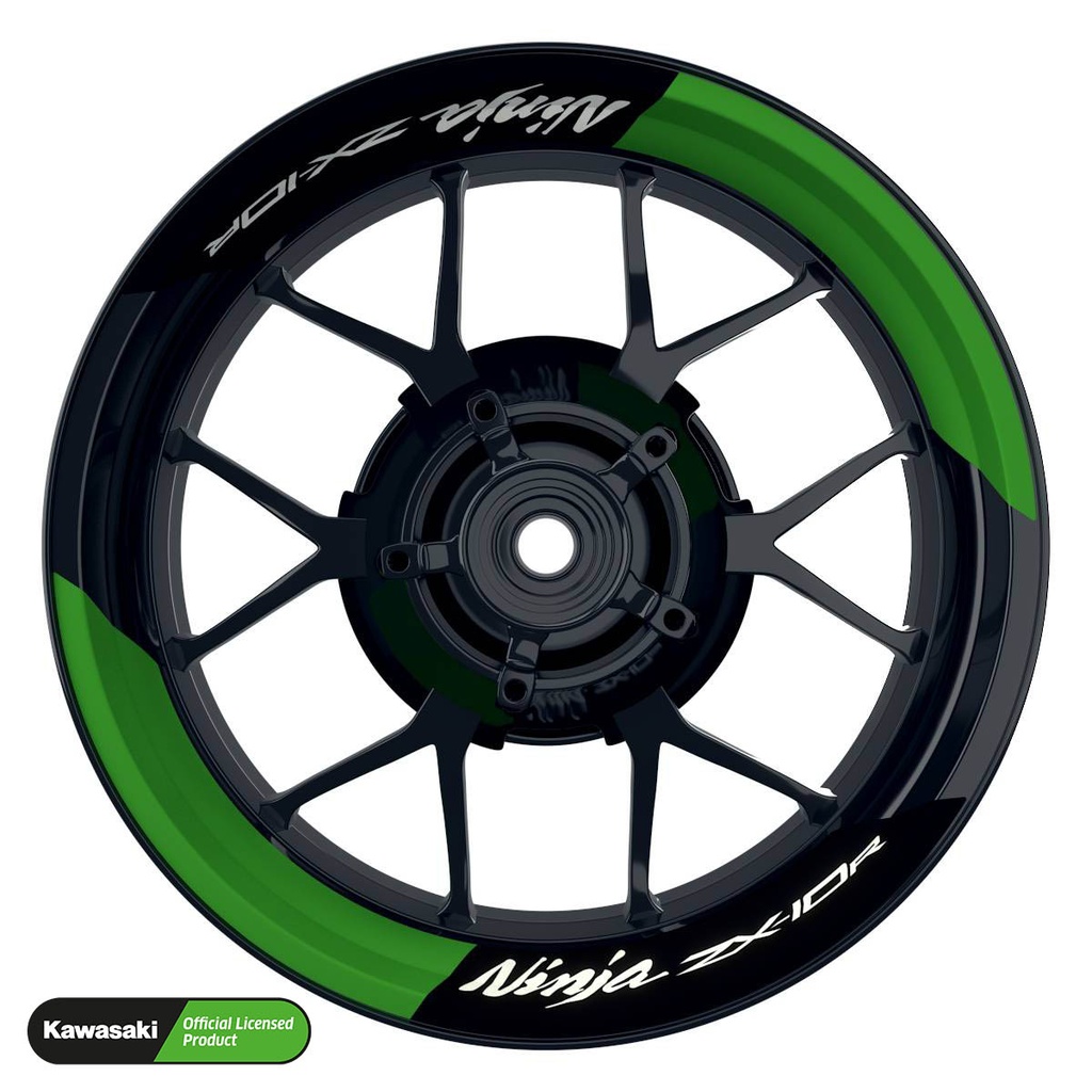 Kawasaki ZX-10R Rim Decals splitted Design Saber