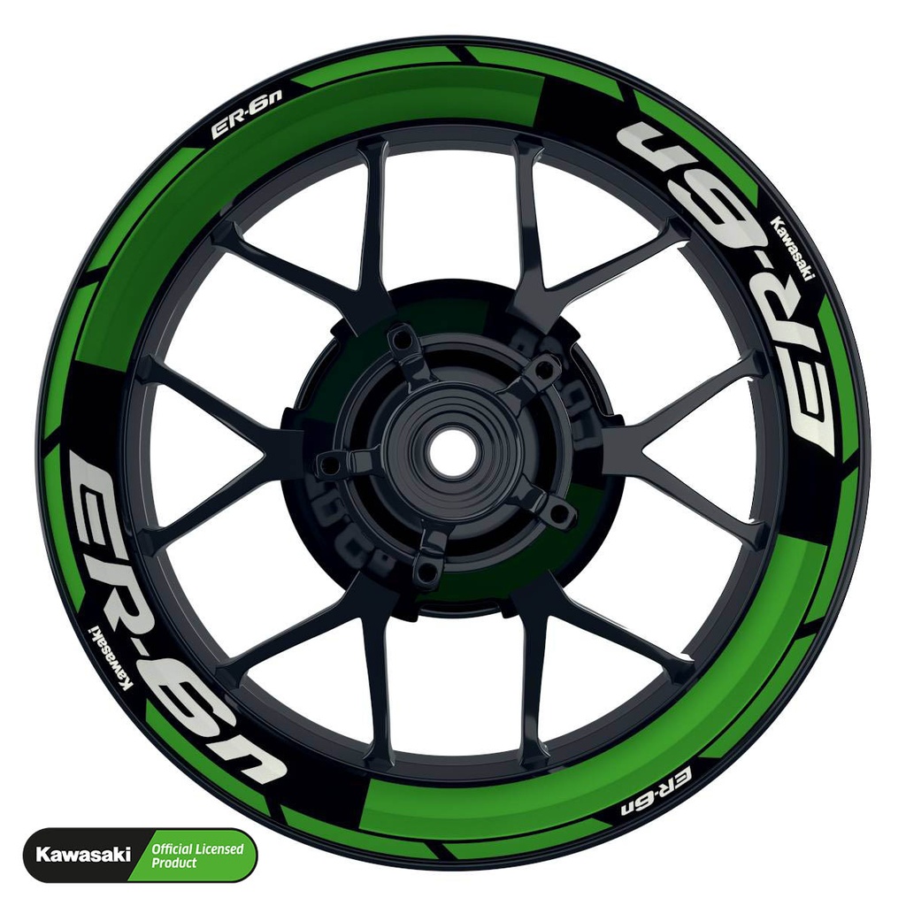 Kawasaki ER6N Rim Decals Design V1