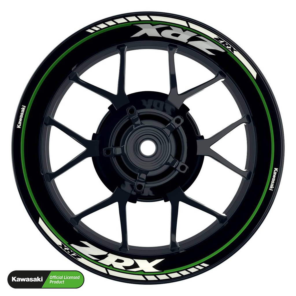 Kawasaki ZRX Rim Decals Design Clean