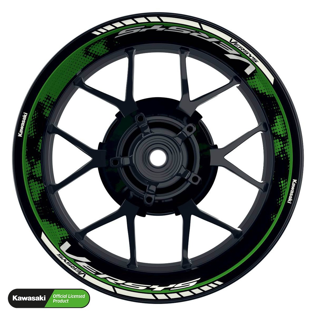 Kawasaki Versys Rim Decals Design DOTS