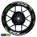 Kawasaki ZRX Felgenaufkleber Design DOTS