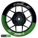 Kawasaki Z750 Rim Decals Design Fifty Fifty V1