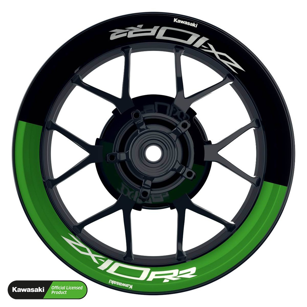 Kawasaki ZX-10RR Rim Decals Design Fifty Fifty V1