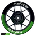 Kawasaki ER6N Rim Decals Design Fifty Fifty V1