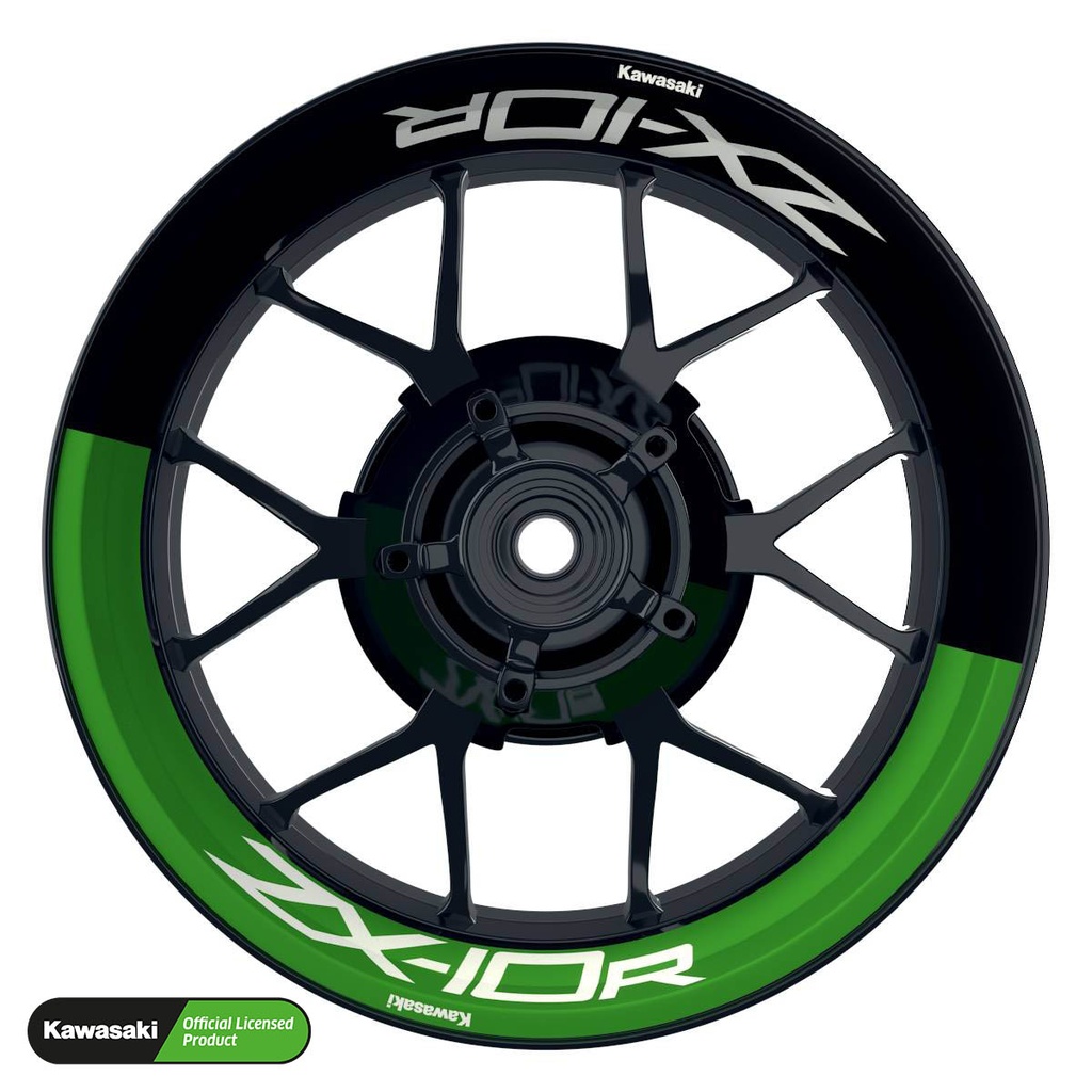 Kawasaki ZX-10R Rim Decals Design Fifty Fifty V1